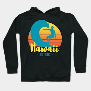 Best Days Hawaii Surf T-Shirt Hoodie